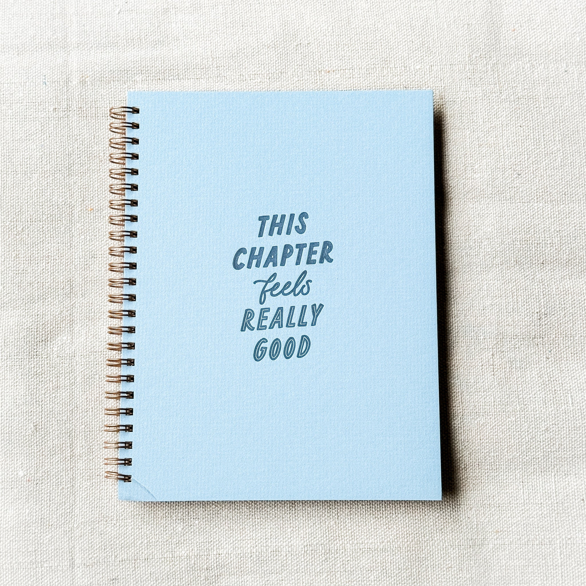 Sky Blue 'This Chapter' Journal