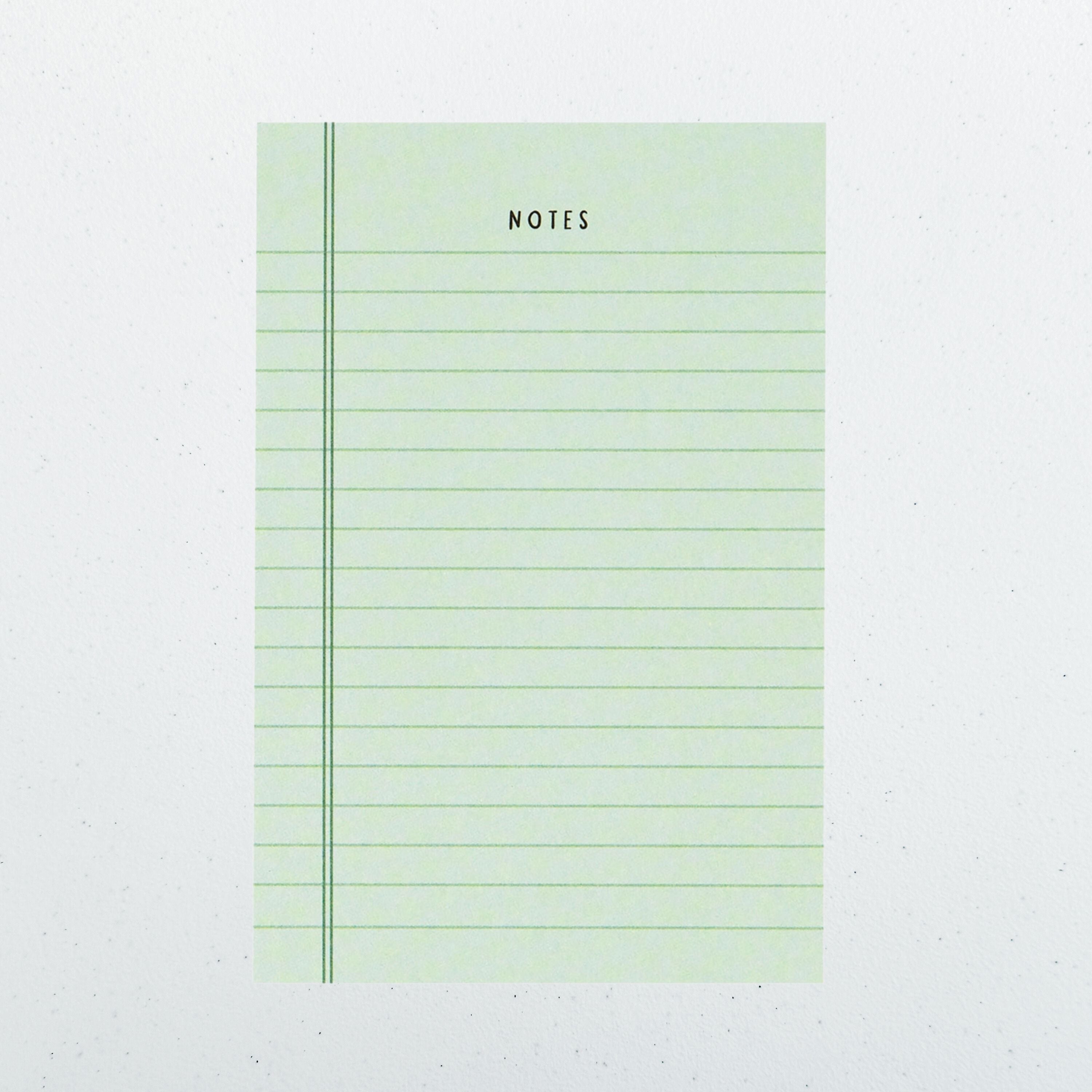 Green Notes Notepad