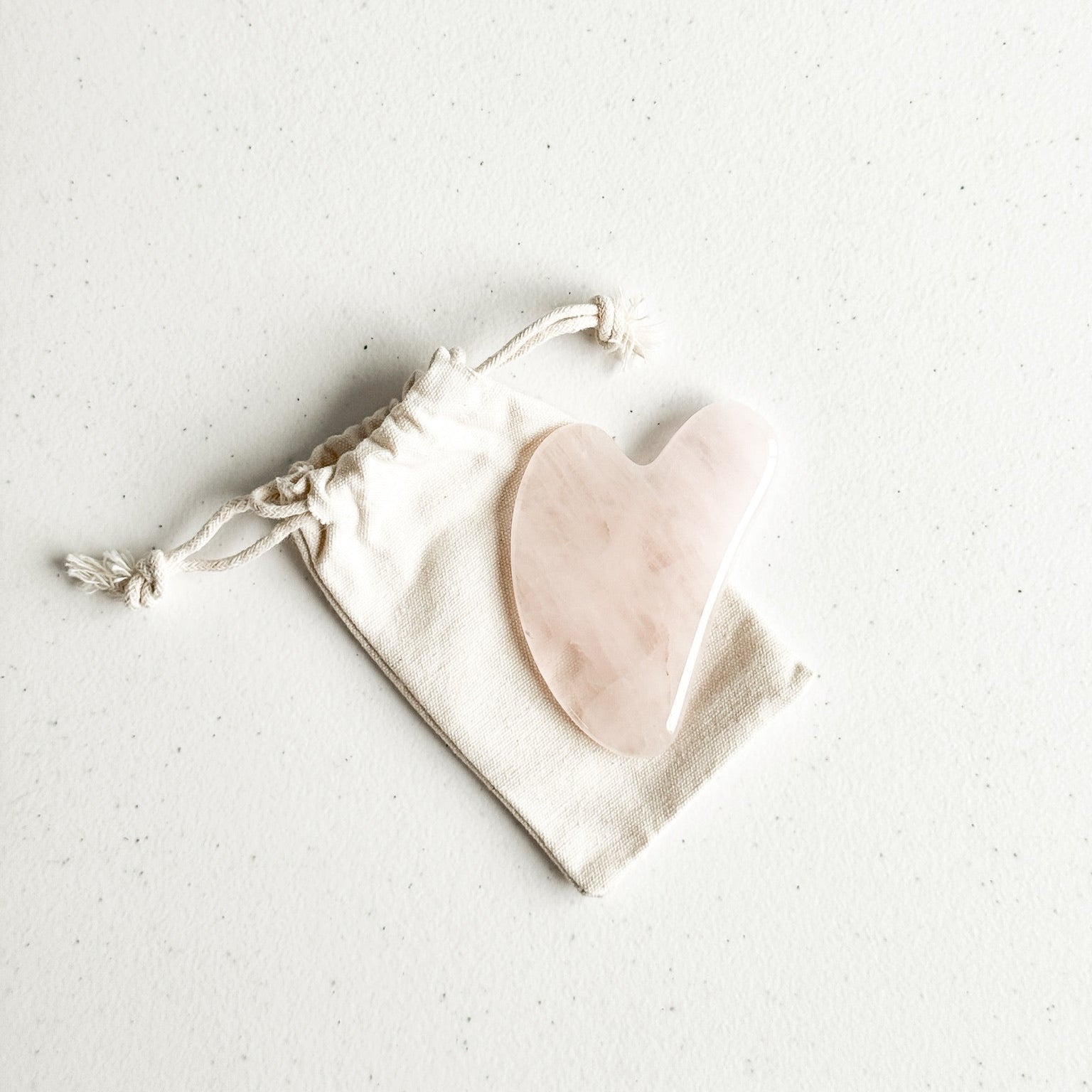 Rose Quartz Gua Sha Facial Stone