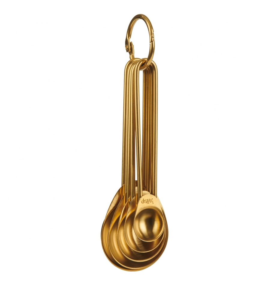 Gold Measuring Spoon Set