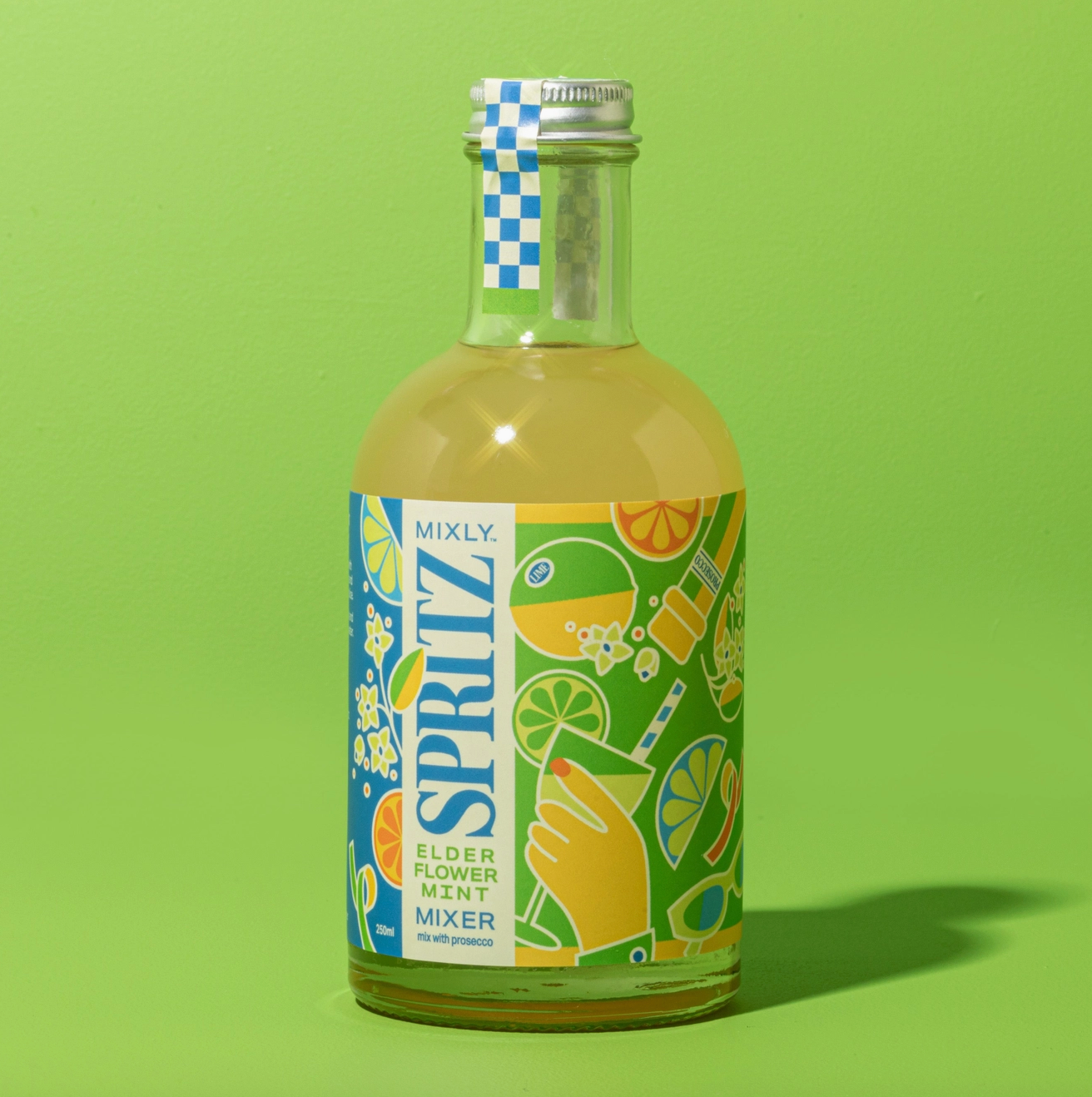 Elderflower Mint Spritz Mixer - 250 ml.