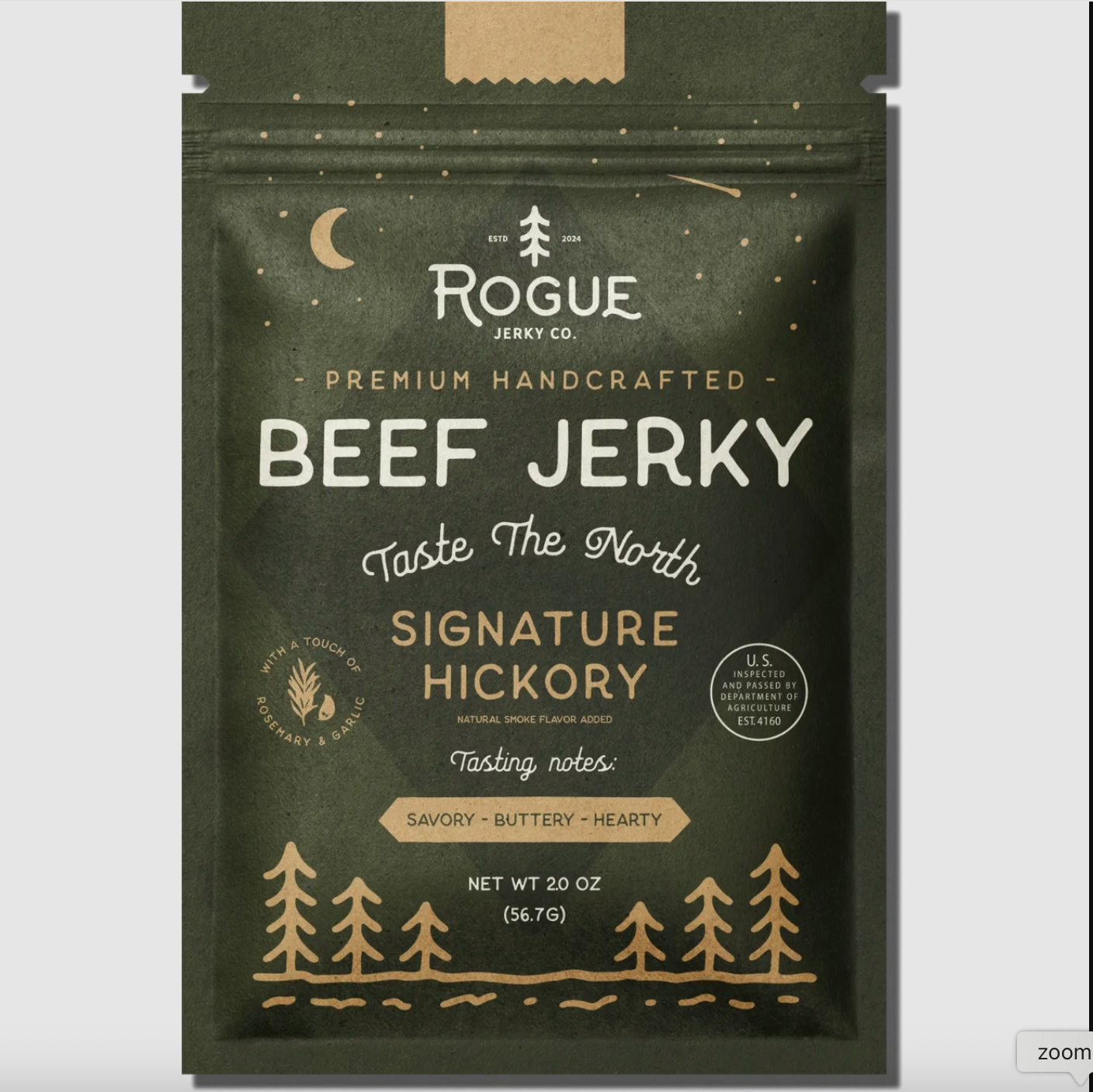 Signature Hickory Beef Jerky - 2.0 oz