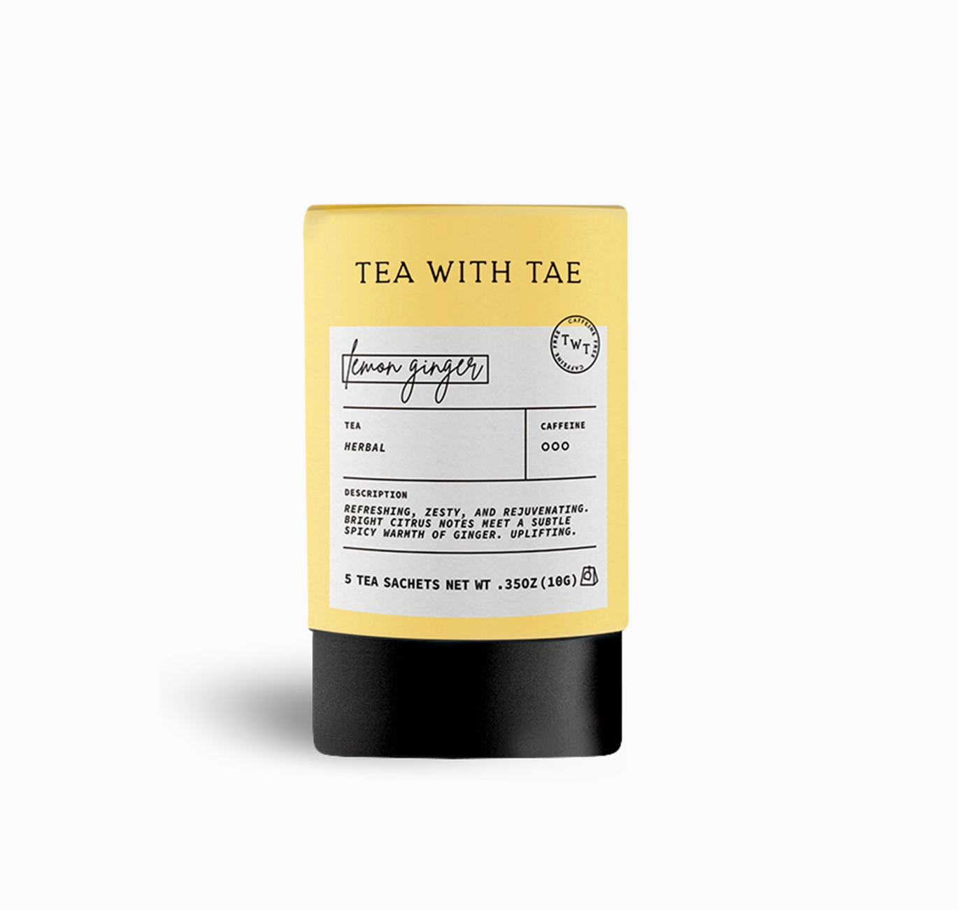 Lemon Ginger Herbal Tea - 5 Sachets
