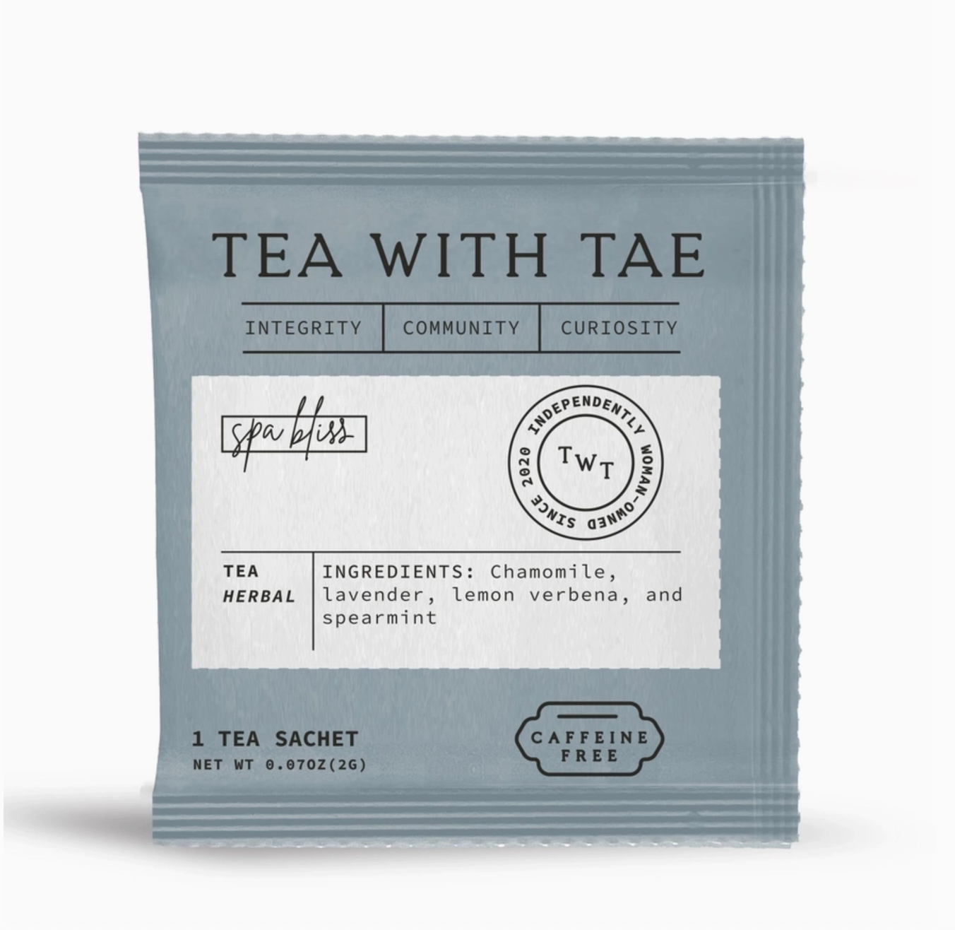 Spa Bliss Relaxing Herbal Tea - Single Sachet