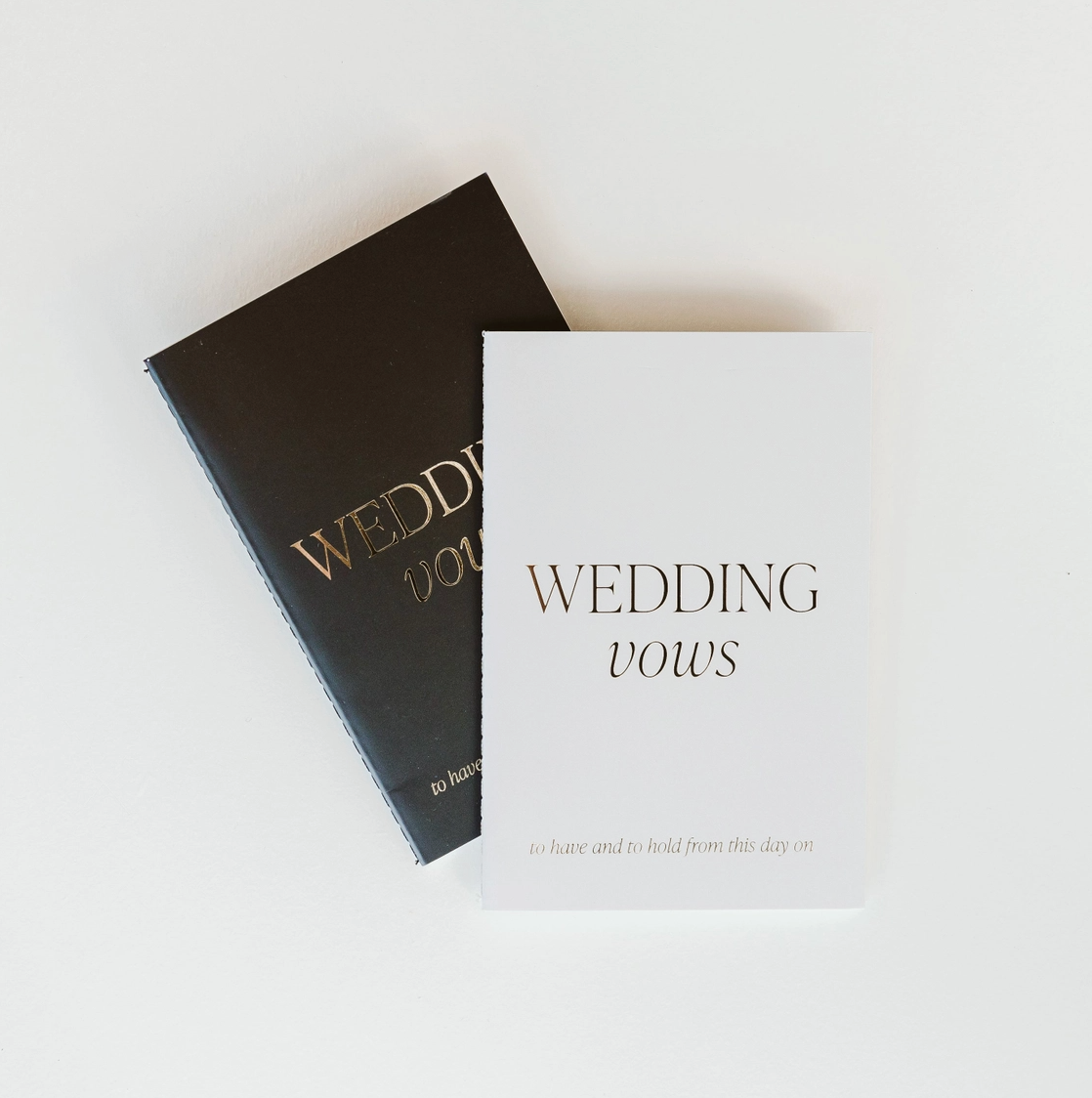 Gold Foil Vow Books