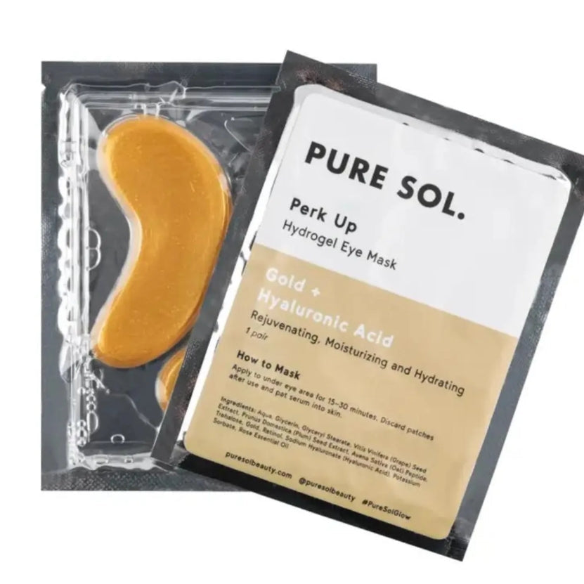 Perk Up Gold Eye Mask