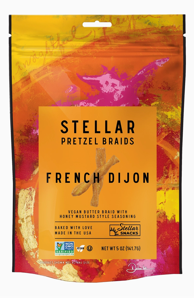 French Dijon Pretzel Braids