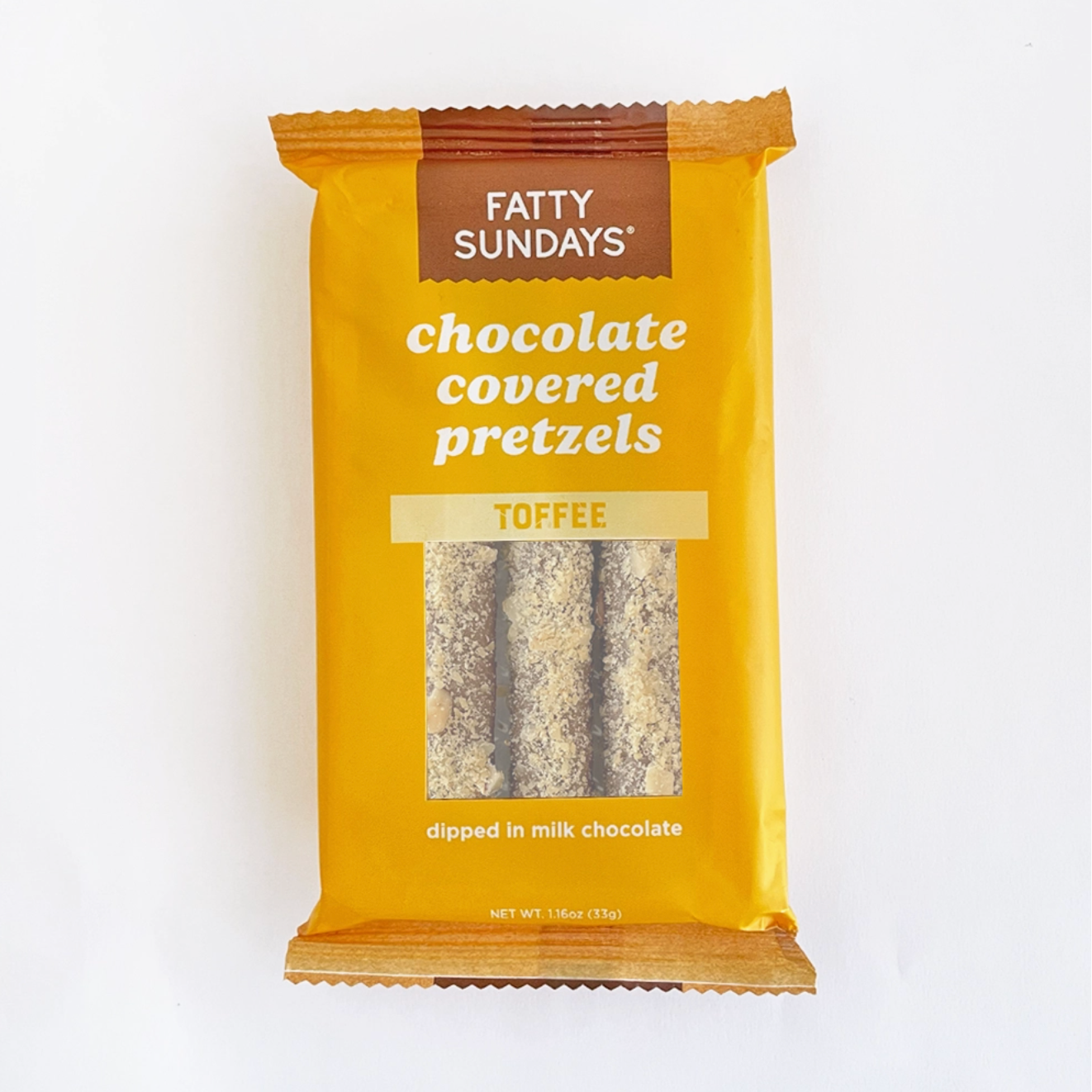 Toffee Chocolate Covered Pretzels