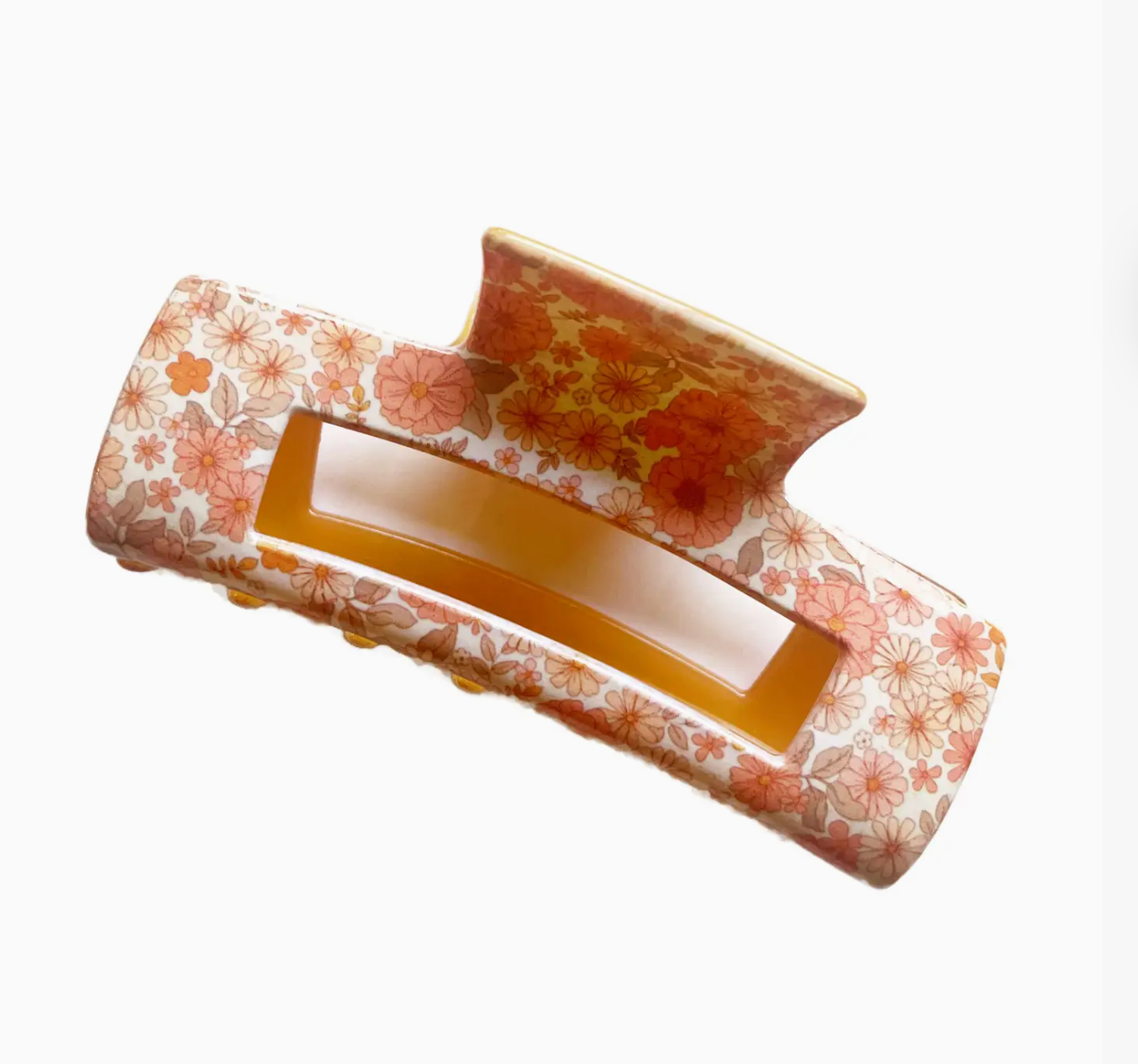 Floral Claw Clip
