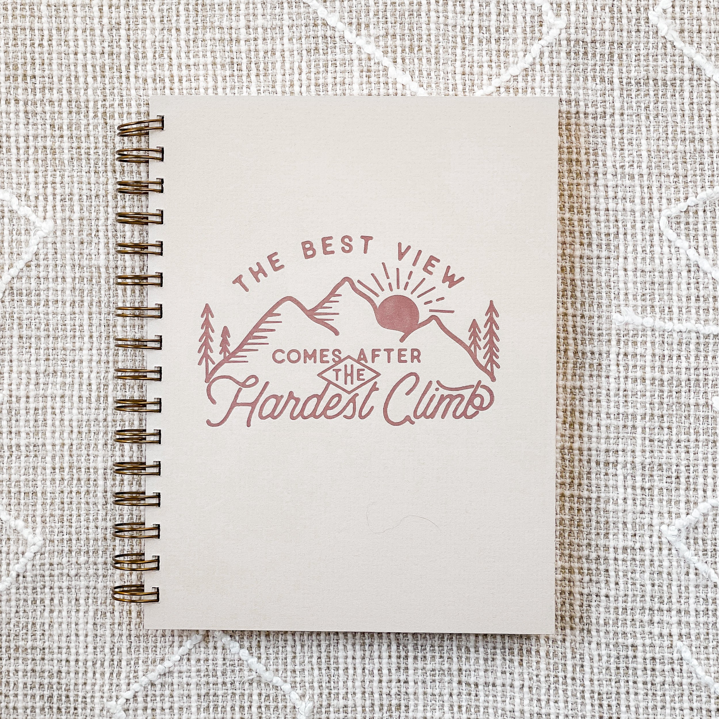 'Hardest Climb' Notebook