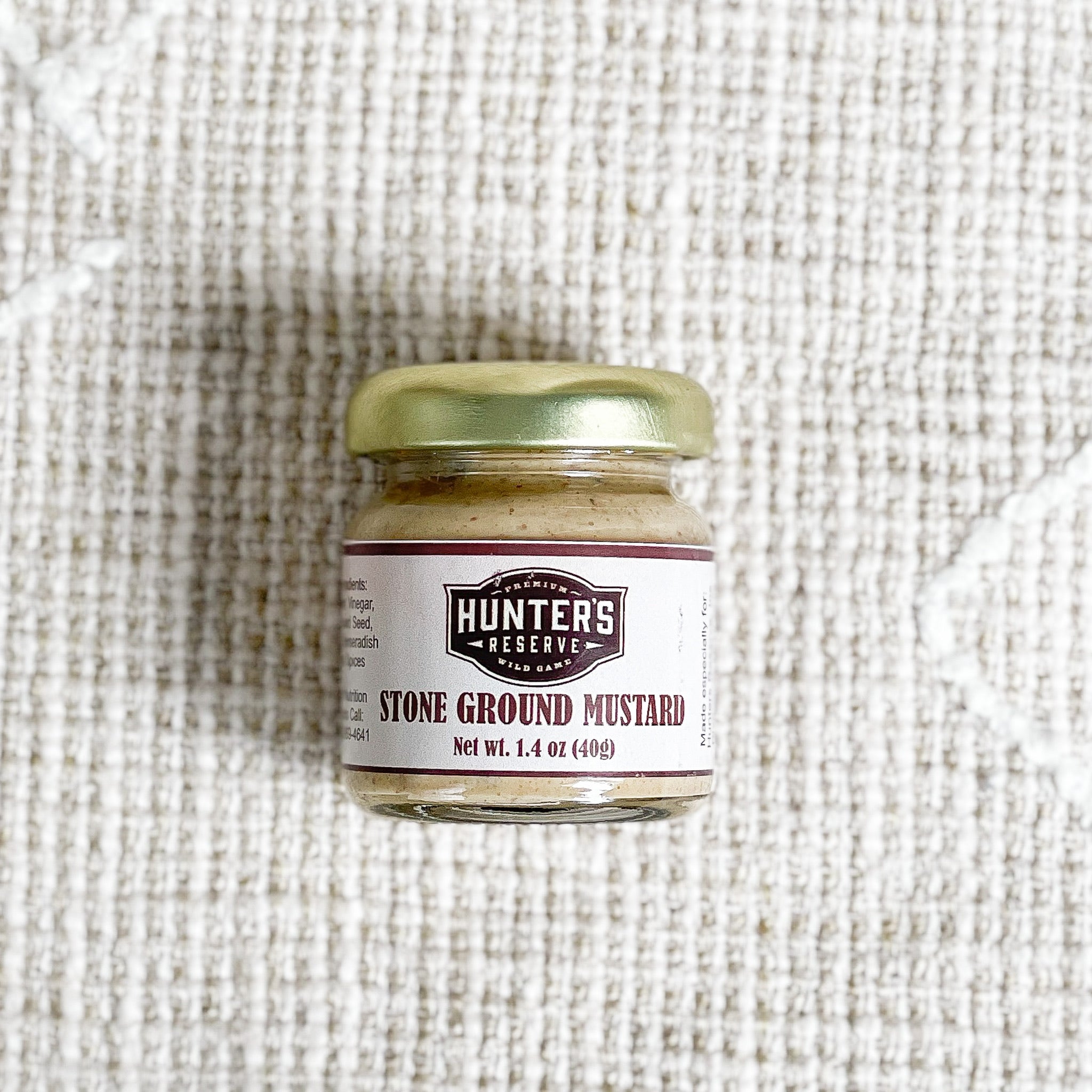 Stone Ground Mustard by Hunter's Reserve