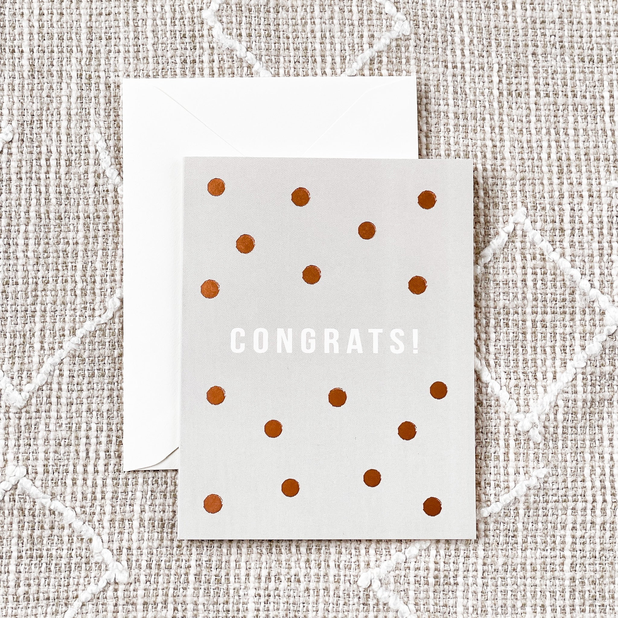 Card Upgrade: 'Congrats' Card by Ginger P. Designs