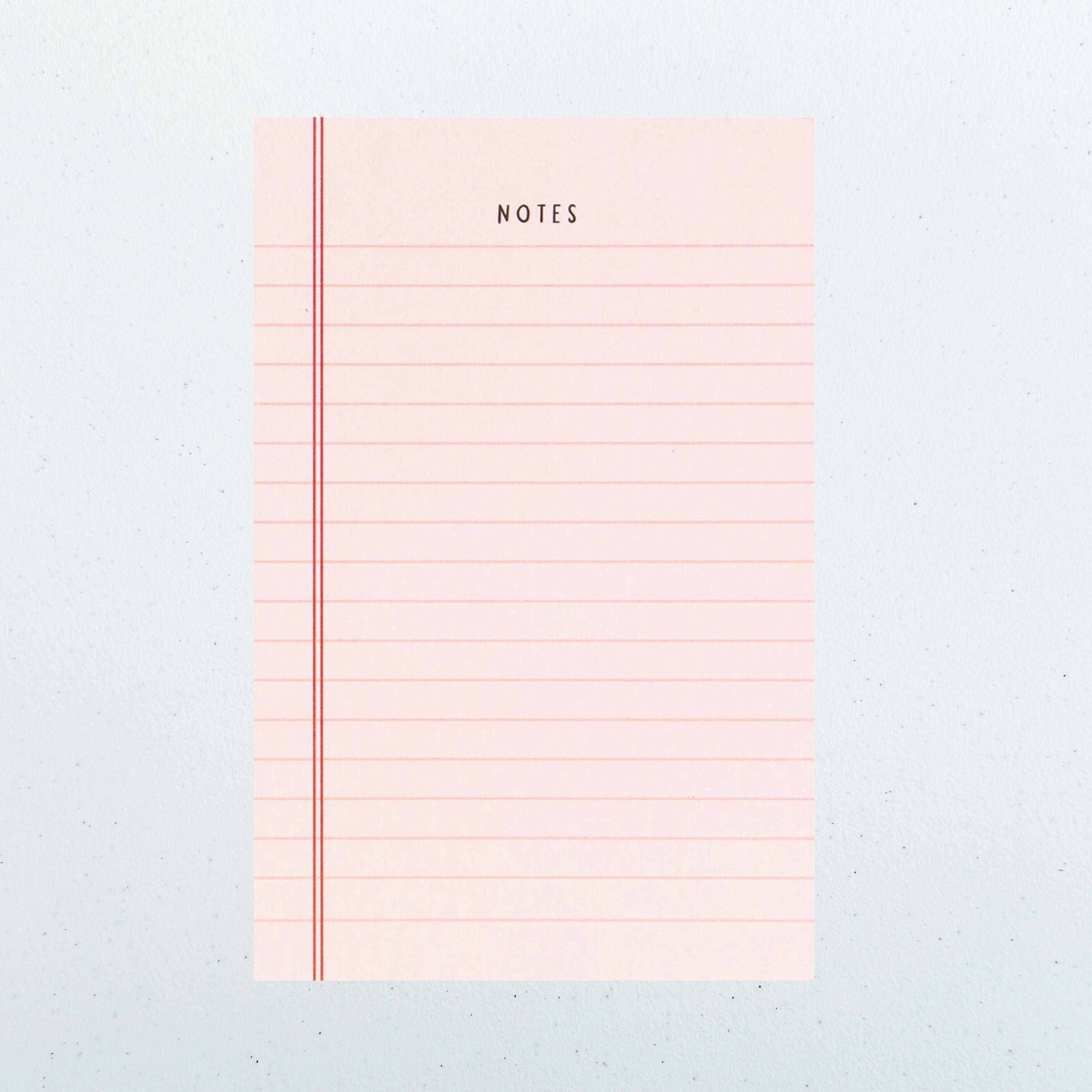 Pink Notes Notepad by Pippi Post