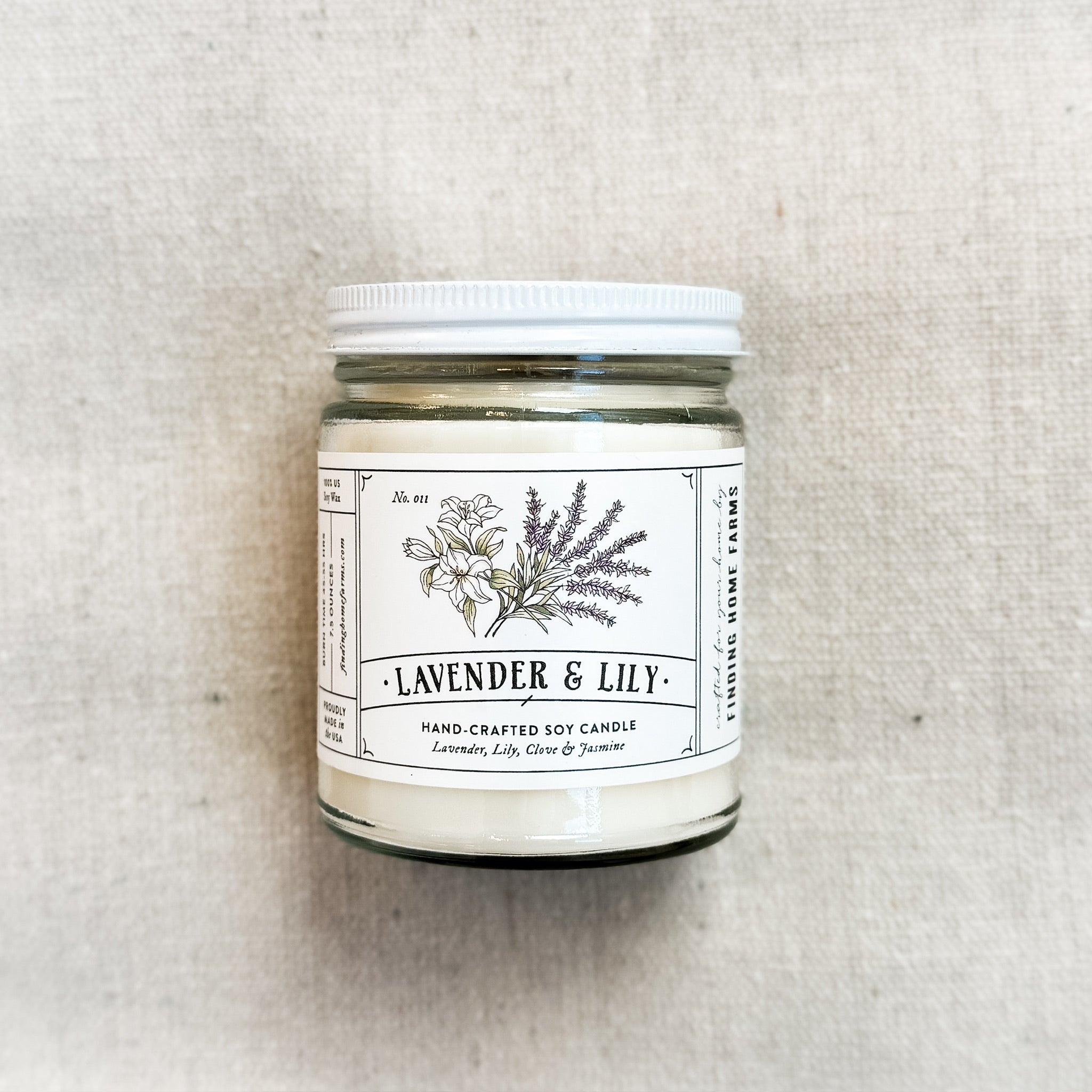 Lavender & Lily Candle by Finding Home Farms