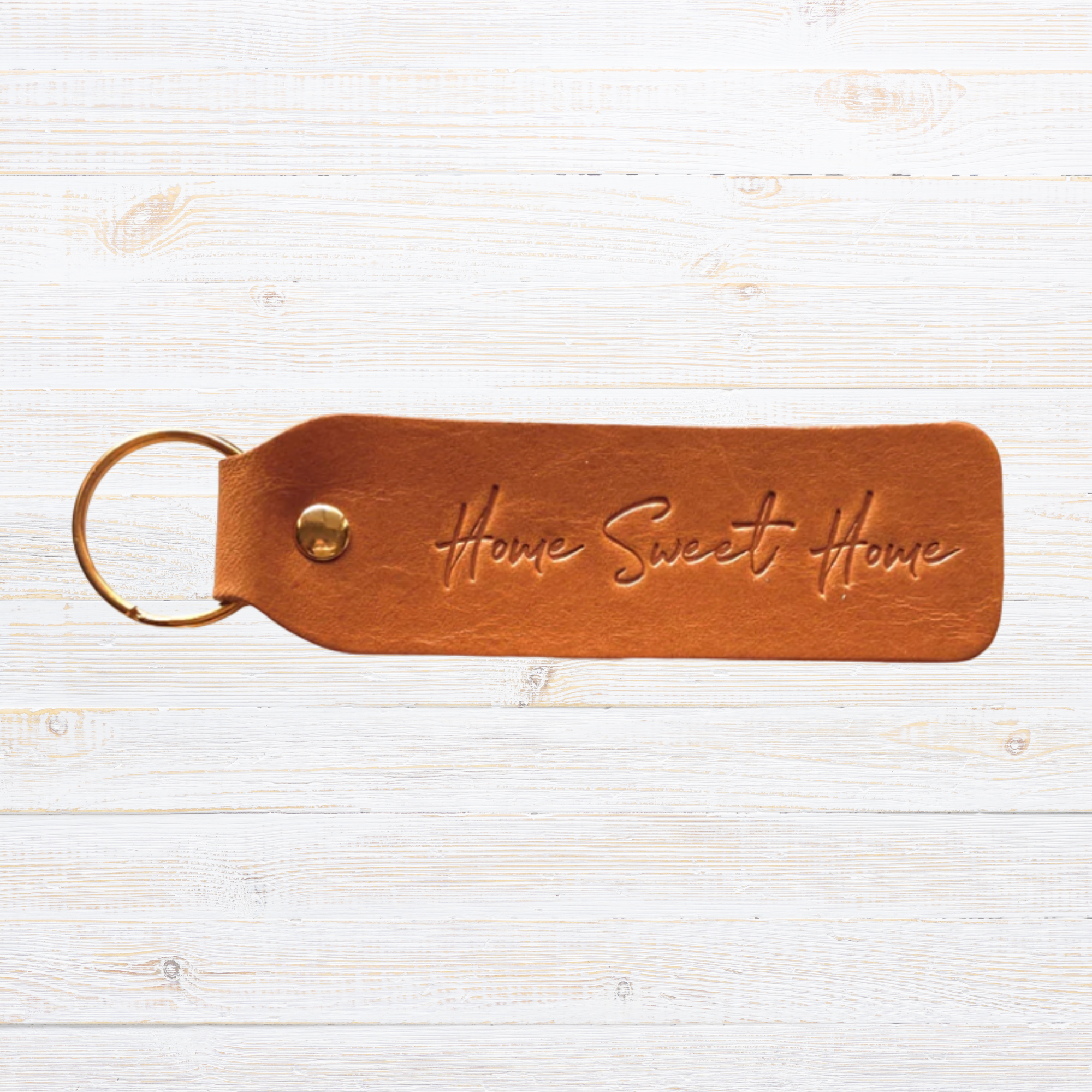 'Home Sweet Home' Keychain by Twin Sparrow