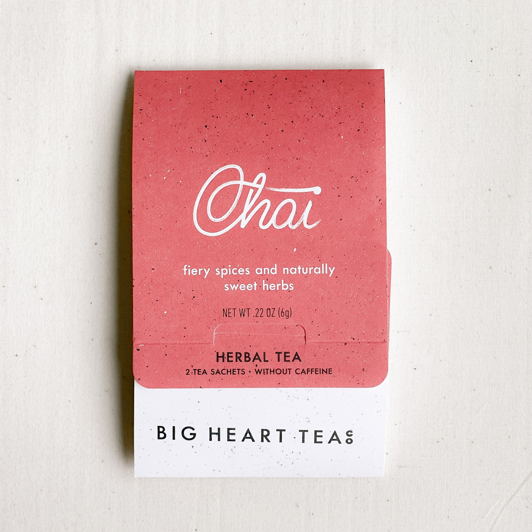 Chai Tea Sachets (2) by Big Heart Tea Co.