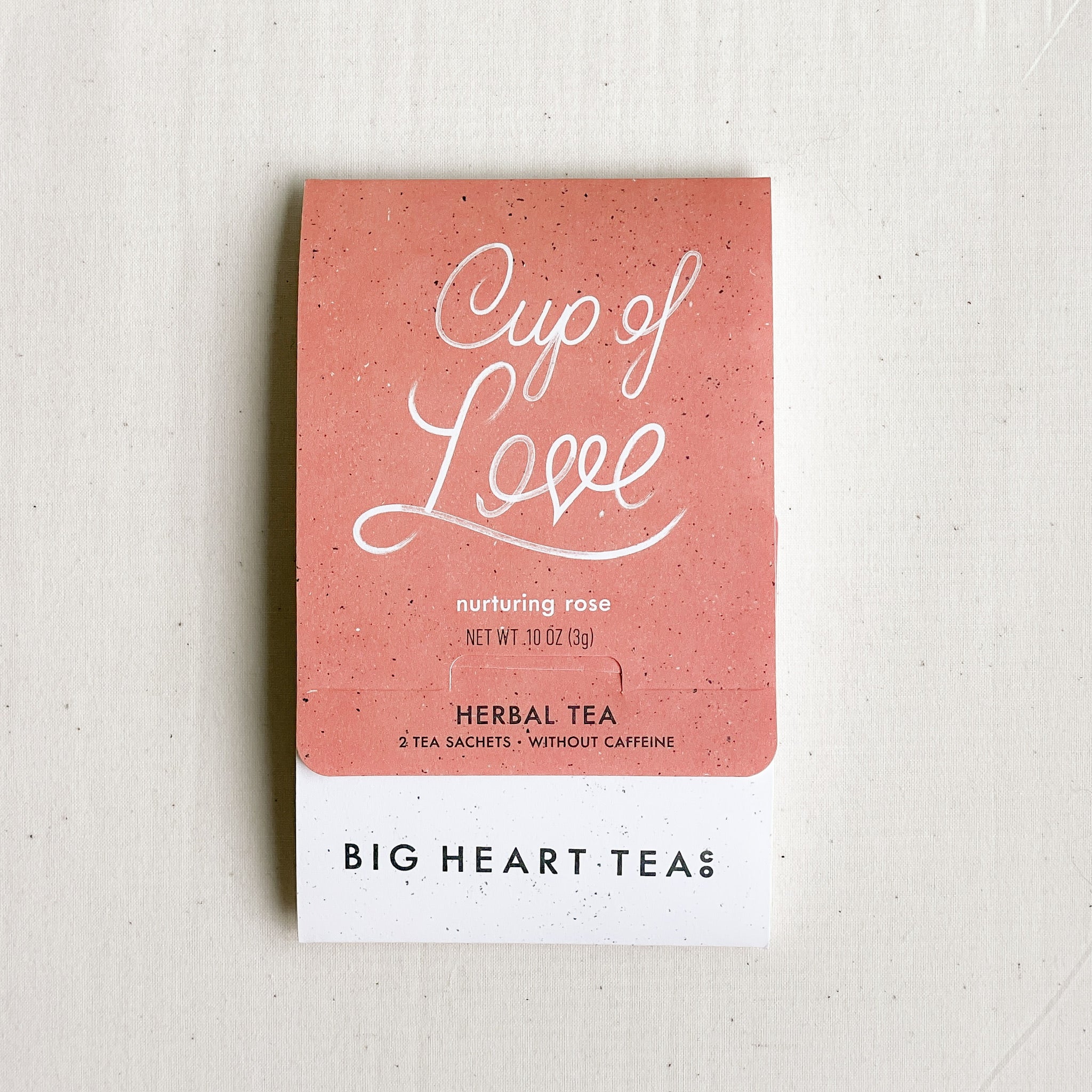 Cup of Love Tea Sachets (2) by Big Heart Tea Co