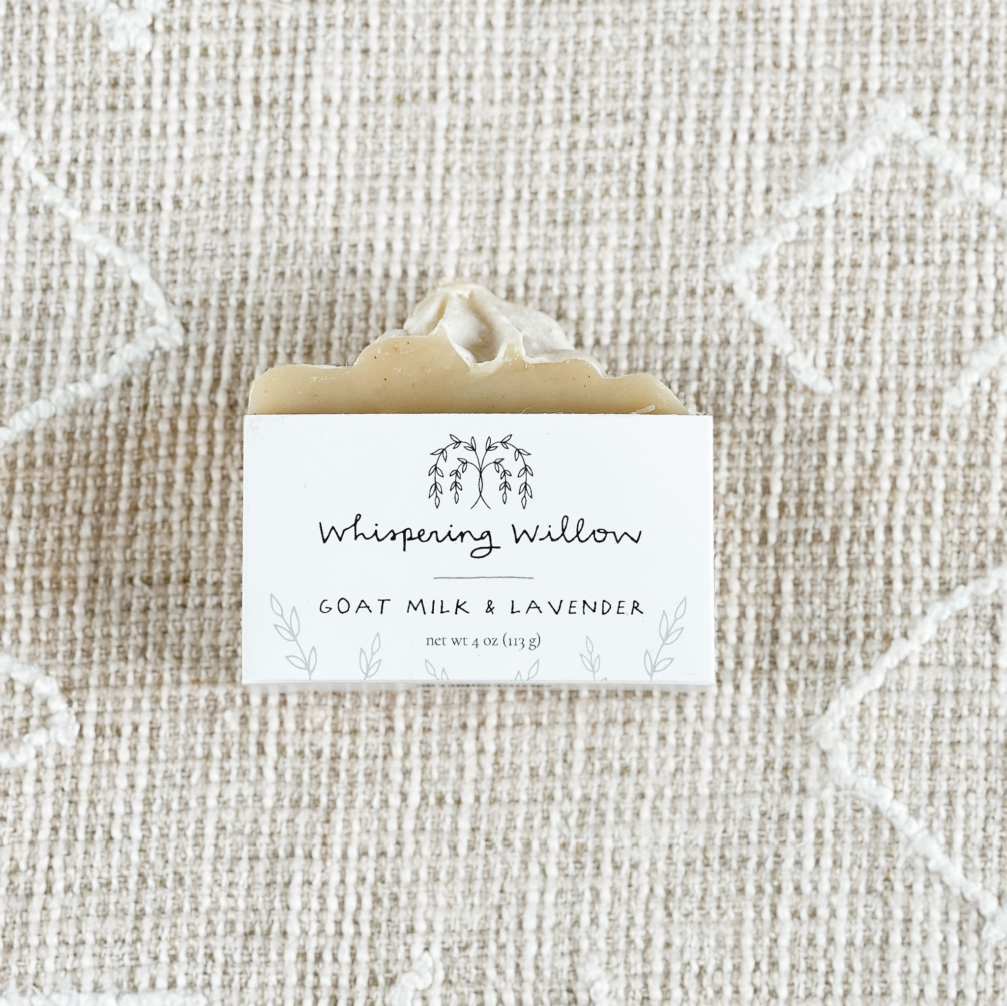 Goat Milk Lavender Bar Soap by Whispering Willow