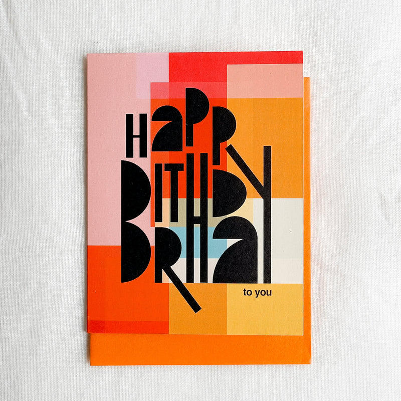 Card Upgrade: 'Happy Birthday to You' by Paisley Paper Co.