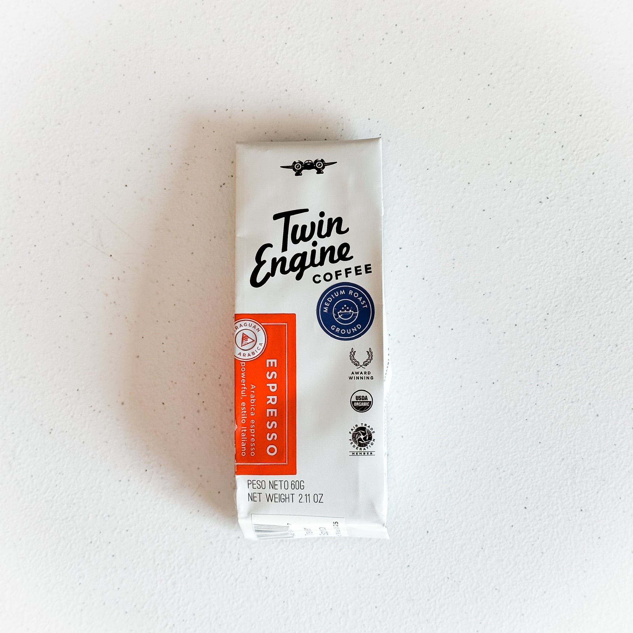 Espresso Traveler Coffee (2oz) by Twin Engine Coffee