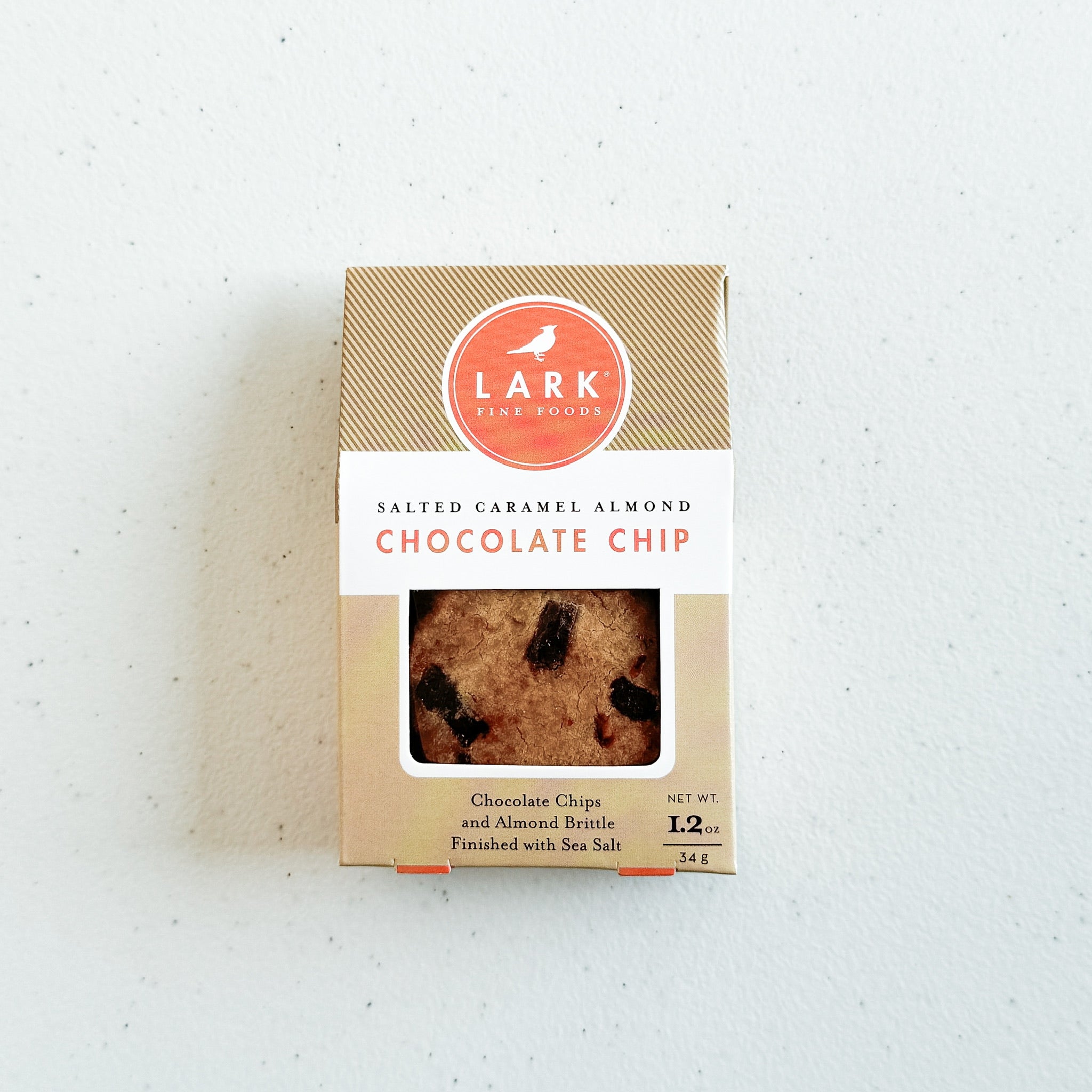 Salted Caramel Almond Chocolate Cookies (1.2oz) by Lark Fine Foods