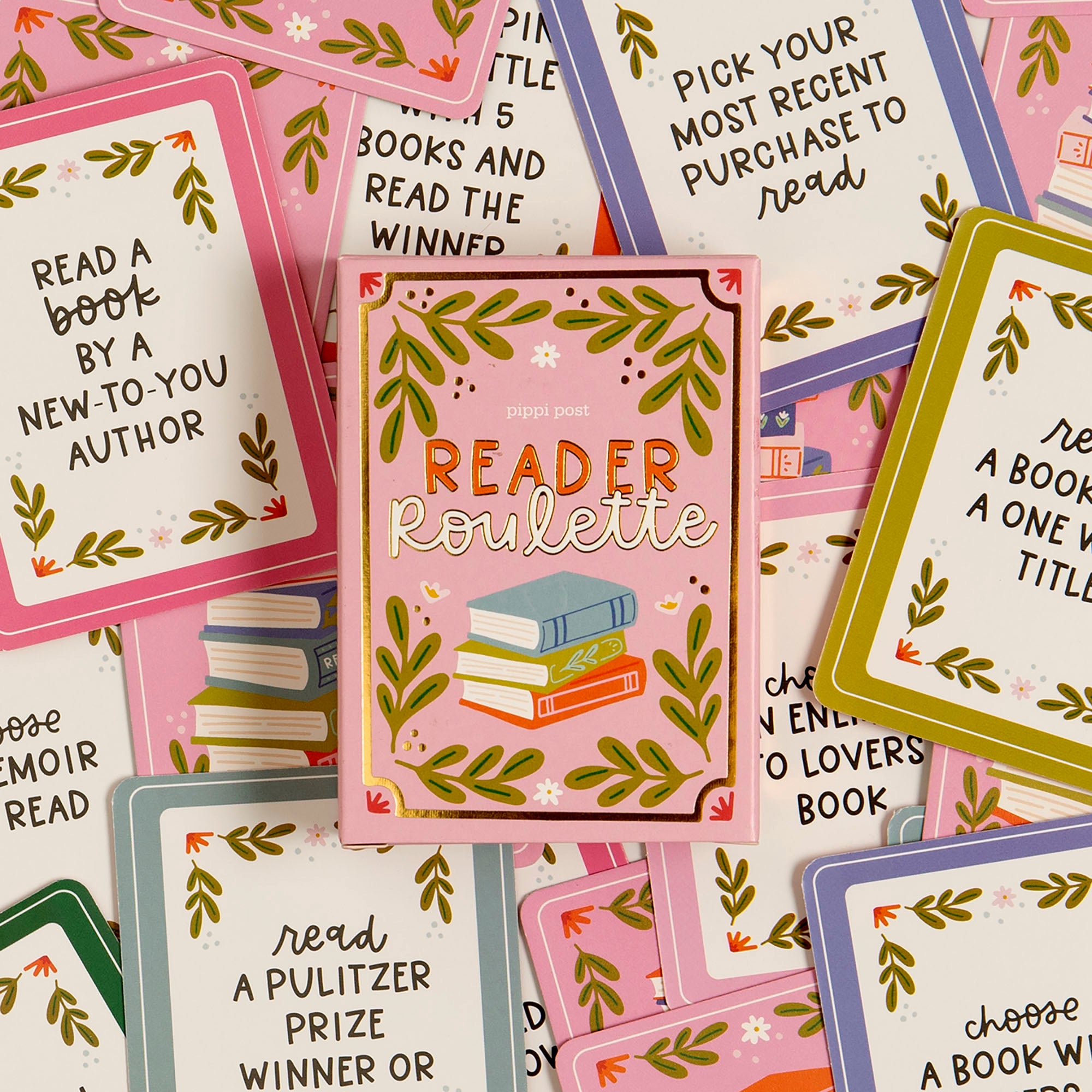 Reader Roulette Card Game by Pippi Post