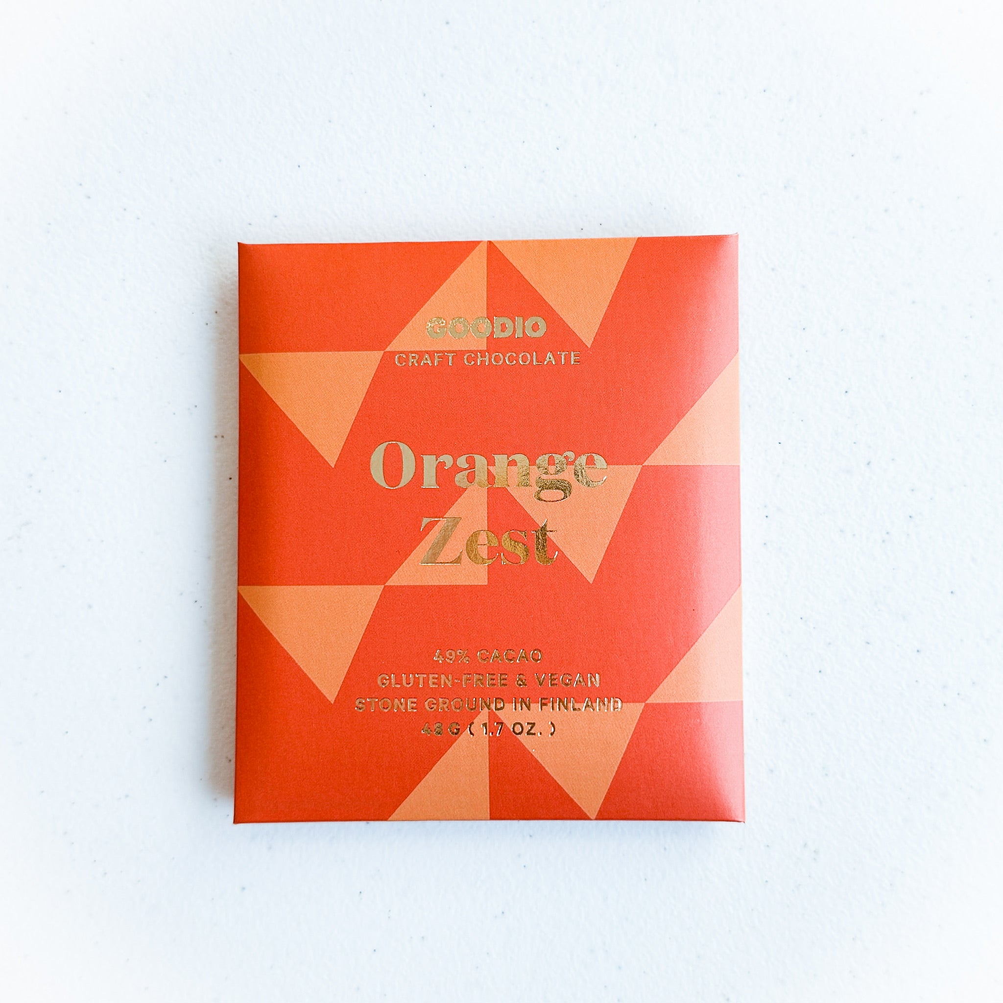 Orange Zest Chocolate (V&GF) by Goodio