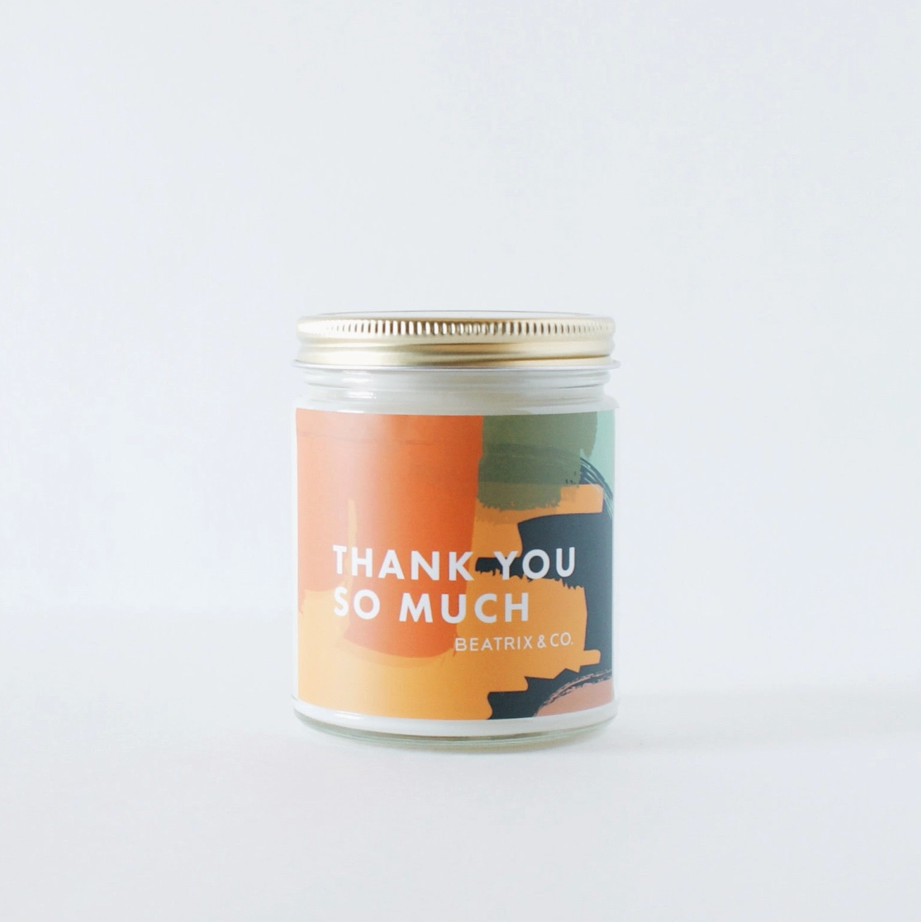 "Thank You So Much" 9 oz. Soy Candle (Warm Lavender)