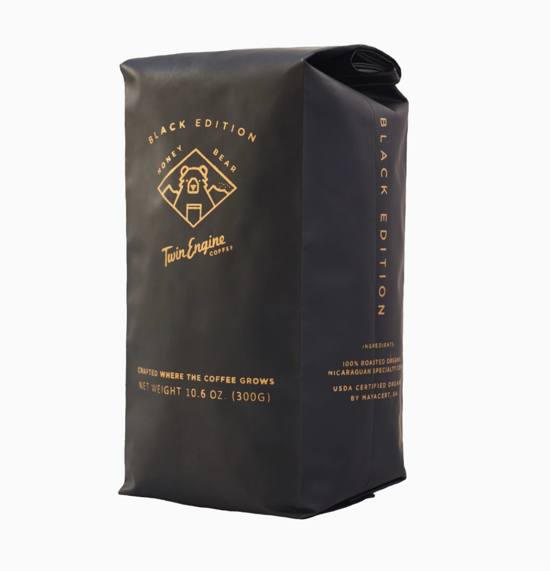 Honey Bear Black Edition Whole Bean Coffee
