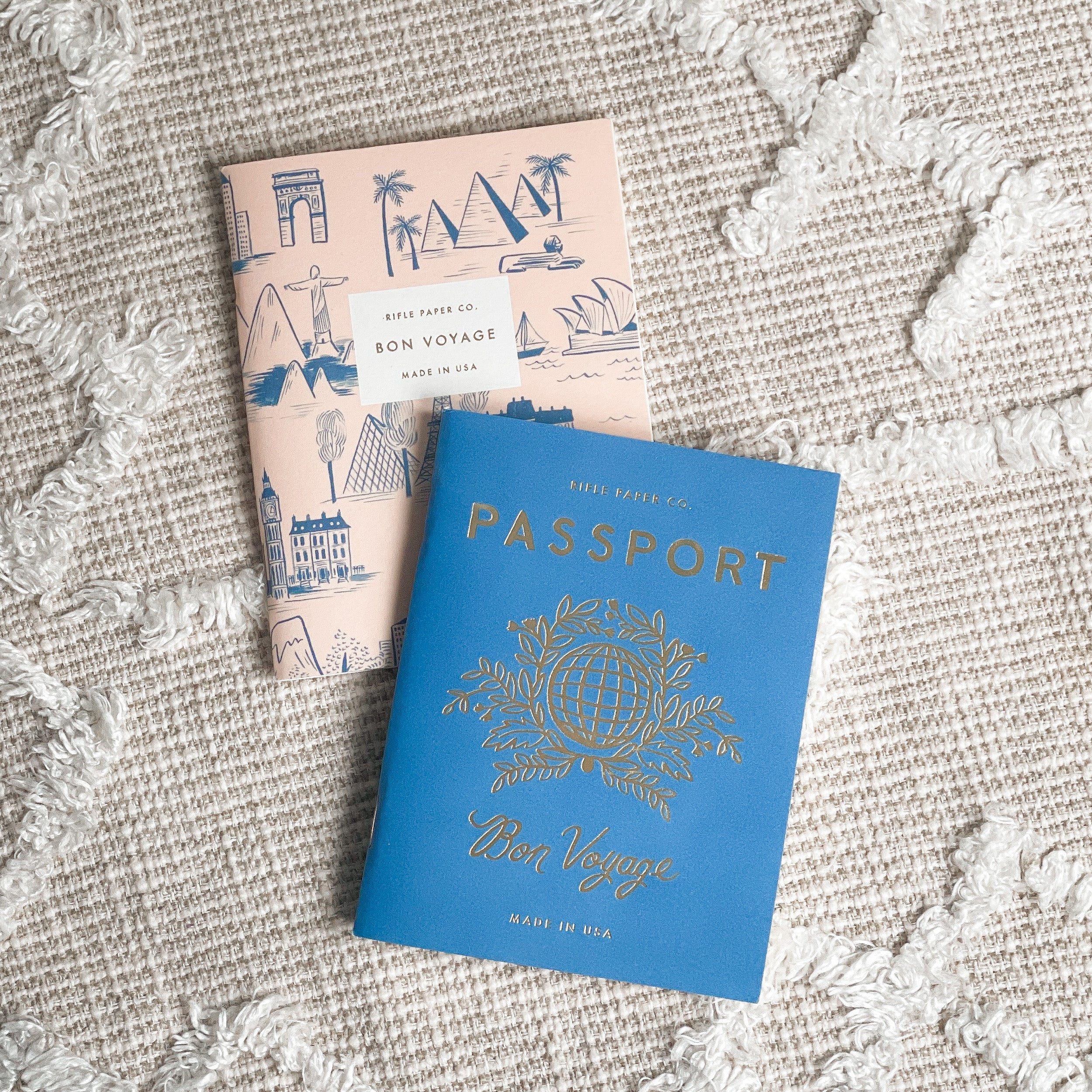 Passport Journal (Set of 2) by Rifle Paper Co.