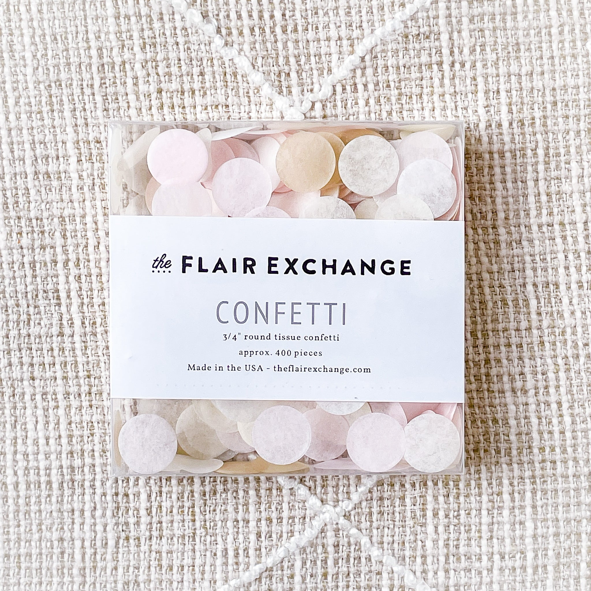 Blushing Confetti by The Flair Exchange